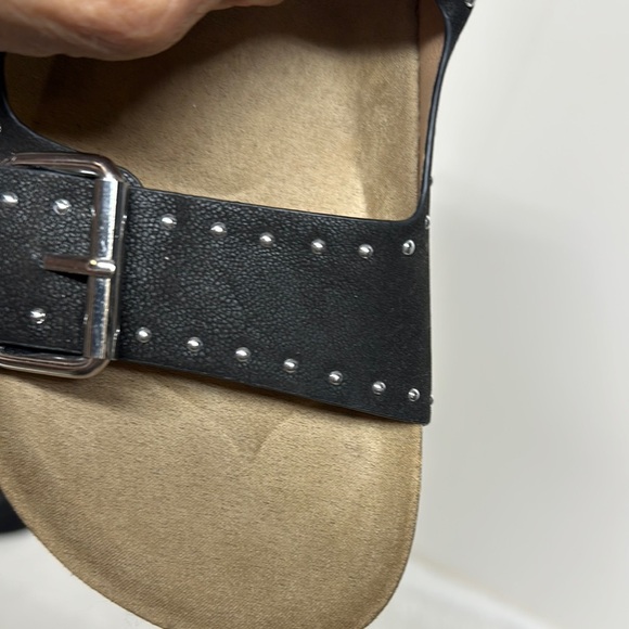 MIA  Brookie Black Studded Platform Sandals - Picture 13 of 13